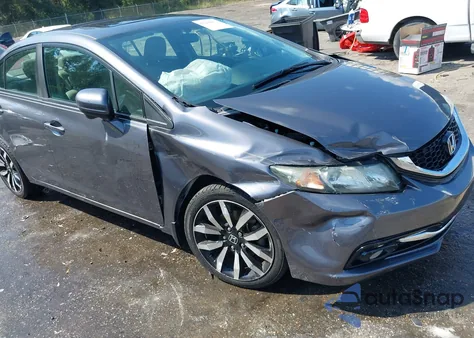 2015 Honda Civic Ex-L from USA, damaged, VIN 2HGFB2F96FH503494